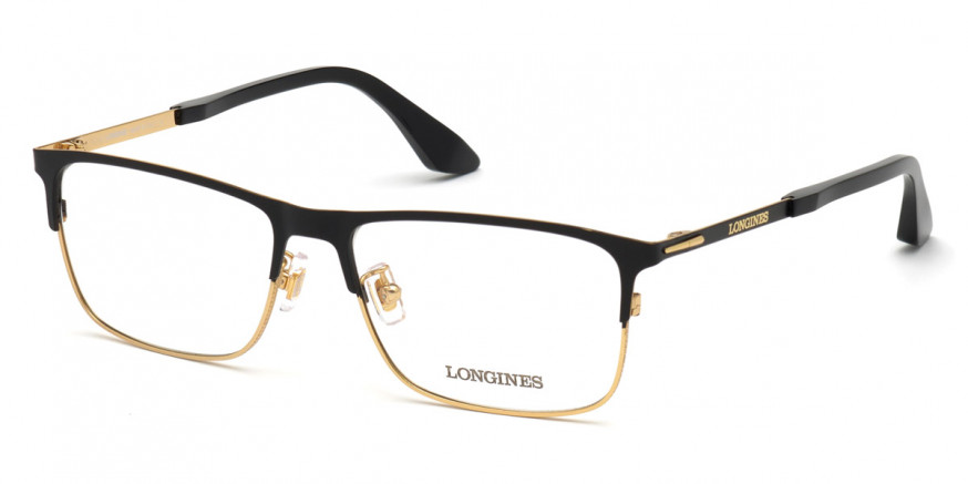 Longines™ LG5005-H 02A 56 - Shiny Endura Gold & Matte Black