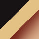 Shiny Black/Gold / Brown Gradient