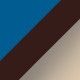 Top Dark Blue and Brown and Light Gray