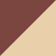 Bordeaux/Gold / Clear Gradient Dark Brandy