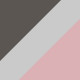 Transparent Gray / Pink Gradient Blue