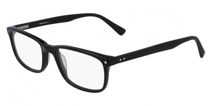 Marchon NYC™ M-3504 001 51 Black Eyeglasses