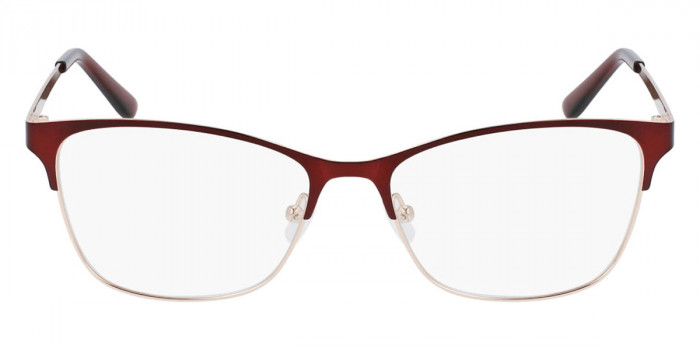 Marchon NYC™ M-4009 601 53 - Matte Bordeaux/Rose Gold