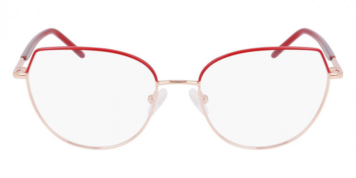 Marchon NYC™ M-4030 772 54 - Rose Gold/Red