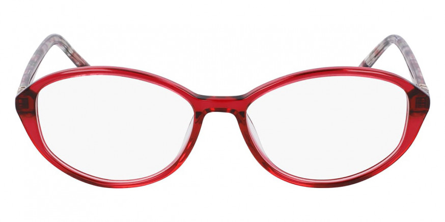 Marchon NYC™ M-5025 625 55 - Crystal Red/Red Marble