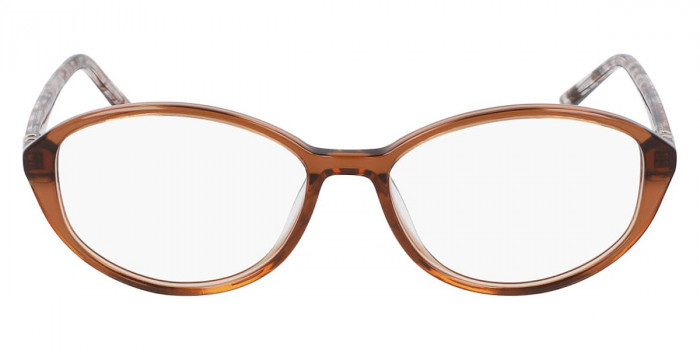 Marchon NYC™ M-5025 N 232 55 - Crystal Brown/Brown Marble