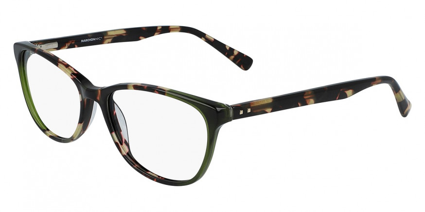 Marchon NYC™ M-5502 306 54 - Olive Tortoise