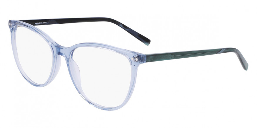 Marchon NYC™ M5506 424 54 - Blue Crystal/Horn