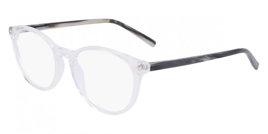 Marchon NYC™ M8505 970 52 - Clear Crystal/Horn