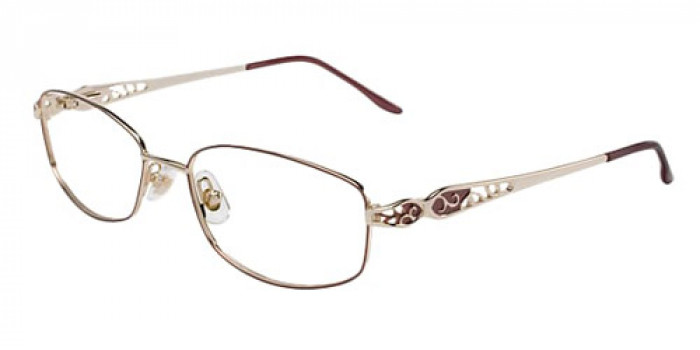 Marchon NYC™ Tres Jolie 135 614 53 - Burgundy Wine