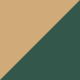 Antique Gold/Bottle Green