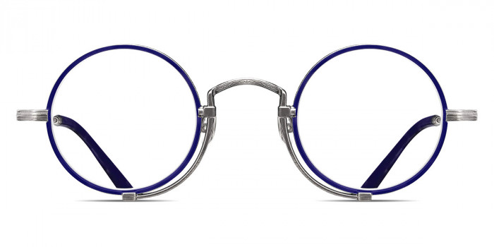 Matsuda™ 10103H-I AS/NVY 43 - Antique Silver/Navy