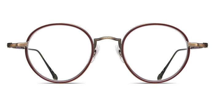 Matsuda™ 10189H-I AG/BRN 45 - Antique Gold/Brown