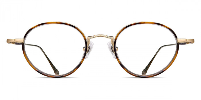 Matsuda™ 10189H-I BG/DEM 45 - Brushed Gold/Demi