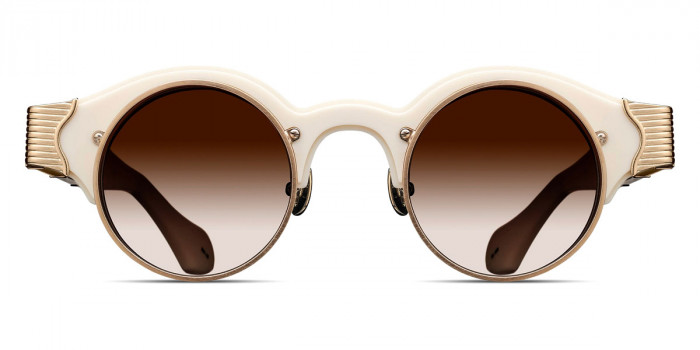 Matsuda™ 10605H BG-MW 43 - Brushed Gold/Milk White