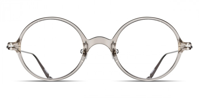 Matsuda™ M2054 LSM-BS 46 - Light Smoke/Brushed Silver