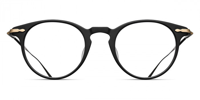 Matsuda™ M2056 MBK-BG 47 - Matte Black/Brushed Gold