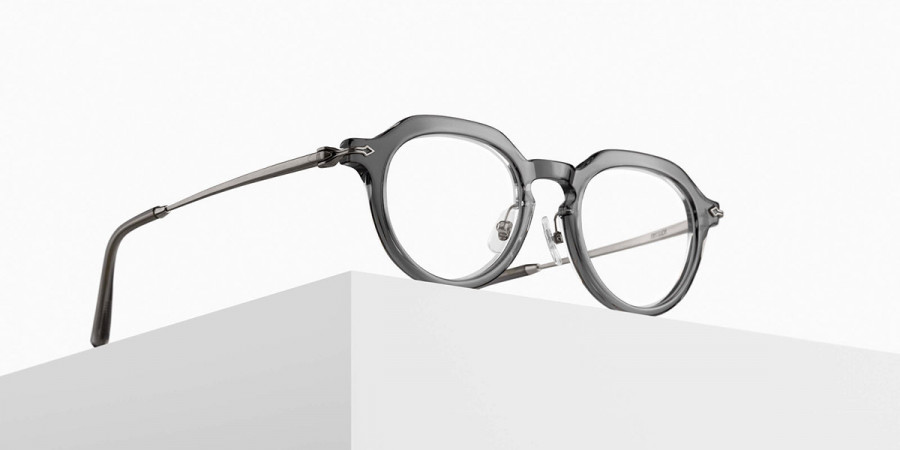 Color: Gray Crystal/Antique Silver (GRC-AS) - Matsuda MTDM2057GRC-AS47
