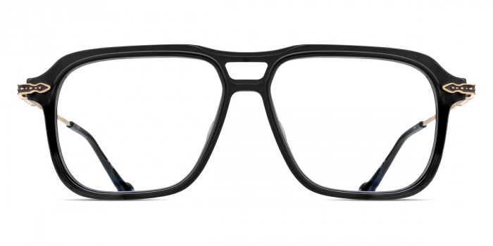 Matsuda™ M2062 MBK-BG 56 - Matte Black/Brushed Gold