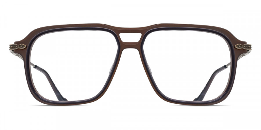 Matsuda™ M2062 MTP-AG 56 - Taupe/Antique Gold
