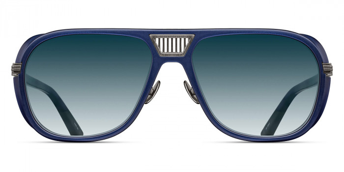 Matsuda™ M3023-V2 AS-MNV 55 - Antique Silver/Matte Navy