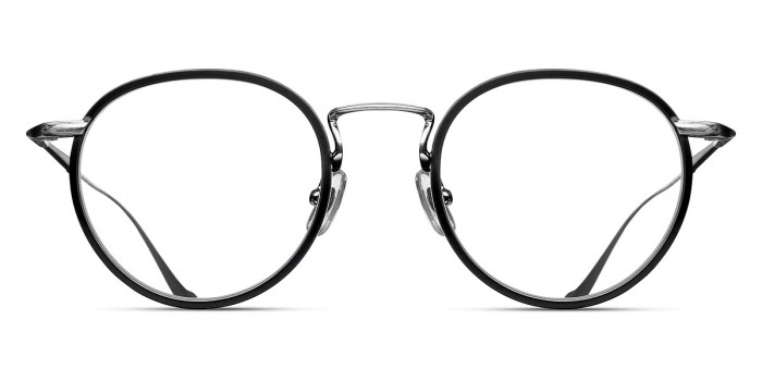 Matsuda™ M3058 BS-MBK 48 - Brushed Silver/Matte Black