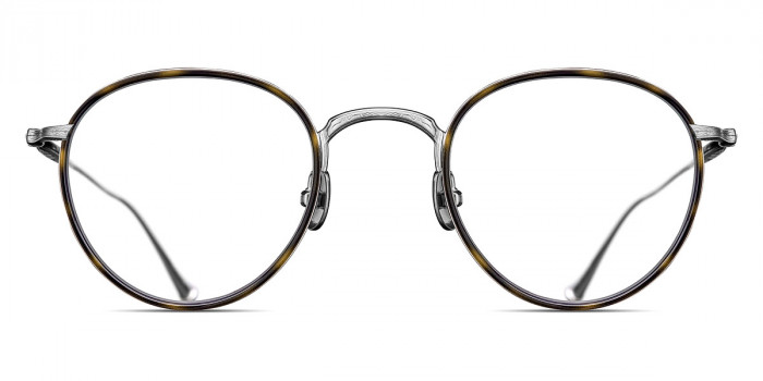 Matsuda™ M3085-I BS-KHT 47 - Brushed Silver/Khaki Tortoise