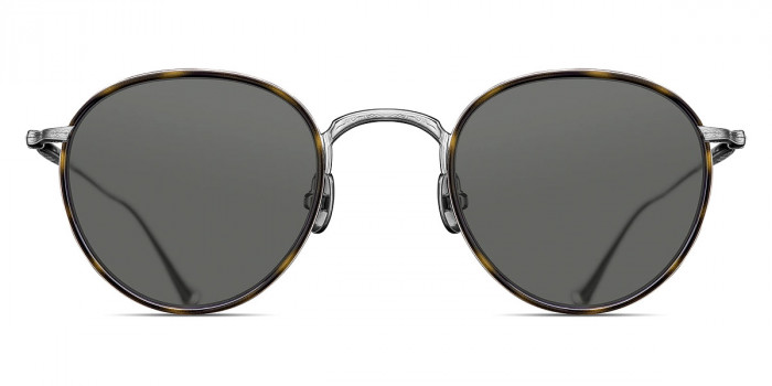 Matsuda™ M3085-I Sun BS-KHT 47 - Brushed Silver/Khaki Tortoise