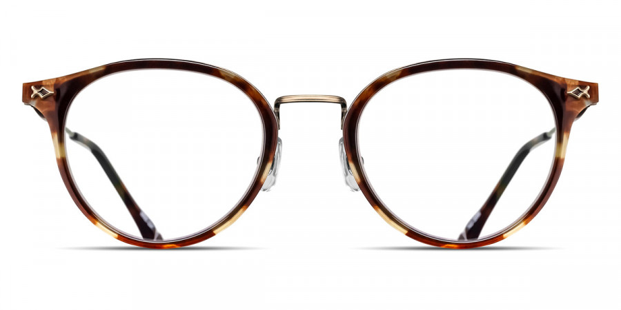 Matsuda™ M3114 AG-BRN 50 - Antique Gold/Brown