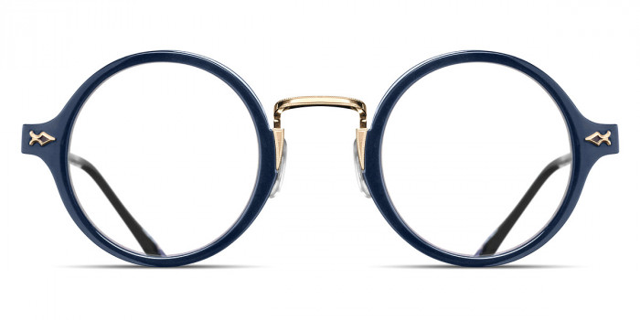 Matsuda™ M3127 BG-NVY 43 - Brushed Gold/Navy