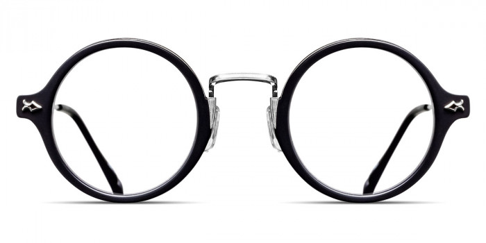 Matsuda™ M3127 BS-MBK 43 - Brushed Silver/Matte Black