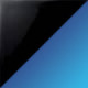 Gloss Black / Blue Hawaii