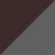Shiny Solid Brown / Neutral Gray
