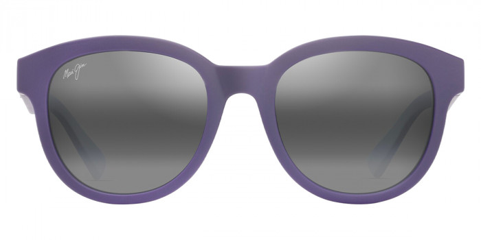 Maui Jim™ IHUPANI ASIAN FIT 658-28 53 - Matte Dark Violet with Purple Interior
