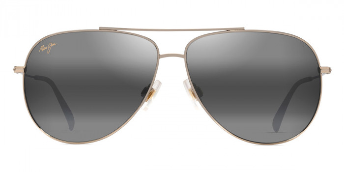 Maui Jim™ HAU'OLI XL 674-16A 62 - Shiny Light Gold with Crystal