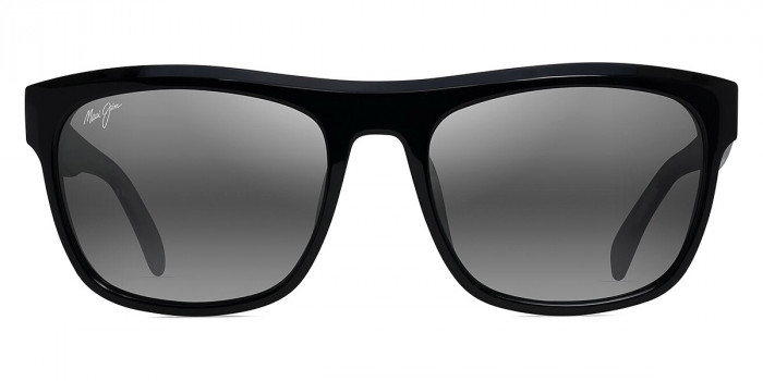 Maui Jim™ S-TURNS 872-02 56 - Black with Crystal Interior