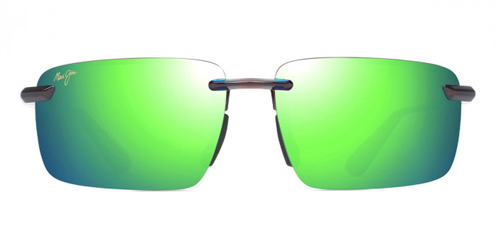 Maui Jim™ LAULIMA ASIAN FIT MM656-032 61 - Shiny Trans Brown