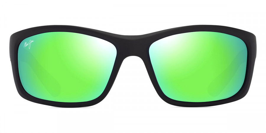 Maui Jim™ KANAIO COAST GM766-02 61 - Matte Black/Green
