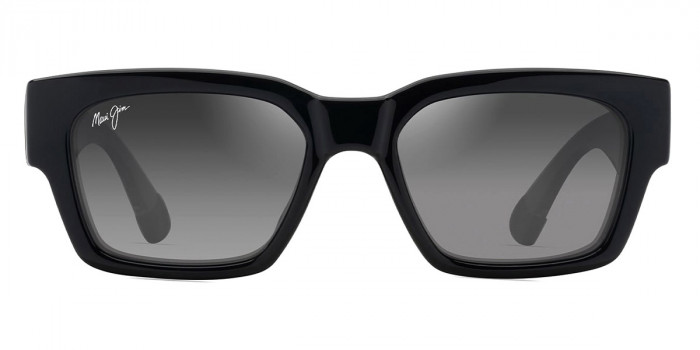 Maui Jim™ KENUI MM642-017 53 - Shiny Black with Trans Light Gray
