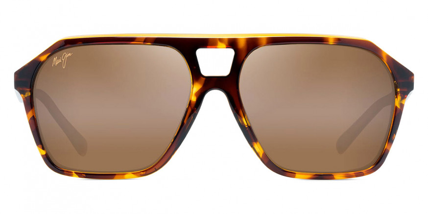 Maui Jim™ WEDGES H880-10 57 - Tortoise with Amber Interior
