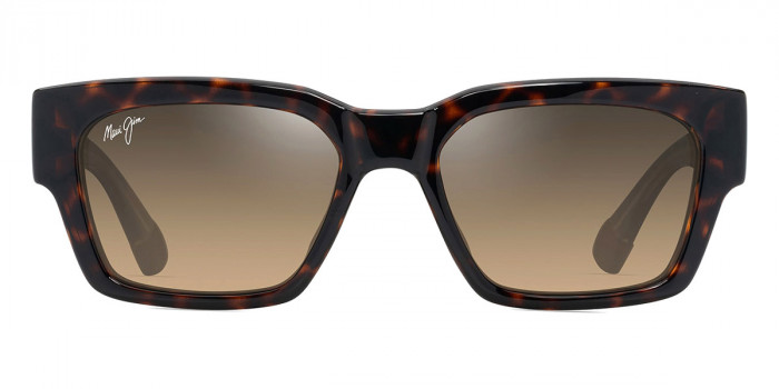 Maui Jim™ KENUI MM642-022 53 - Shiny Dark Havana with Trans Yellow