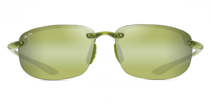 Maui Jim™ HO'OKIPA HT407-15 64 - Shiny Transparent Light Green