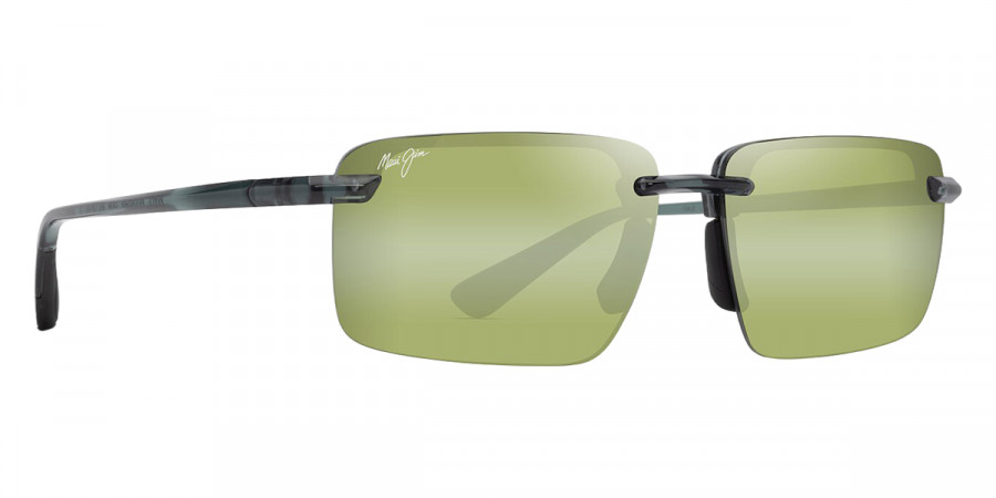 Color: Shiny Transparent Foliage Green (HT626-15) - Maui Jim MJIHT626-1561