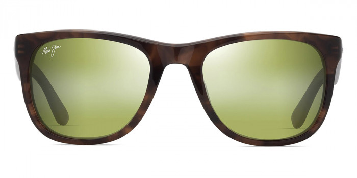 Maui Jim™ KIKONIA HT692-10A 53 - Shiny Melange Brown Classic Havana