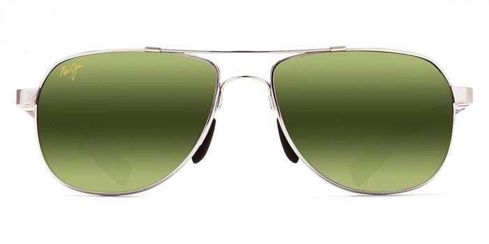 Maui Jim™ GUARDRAILS MM327-004 57 - Silver with Blue and Light Blue