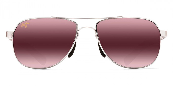 Maui Jim™ GUARDRAILS MM327-005 57 - Silver with Blue and Light Blue