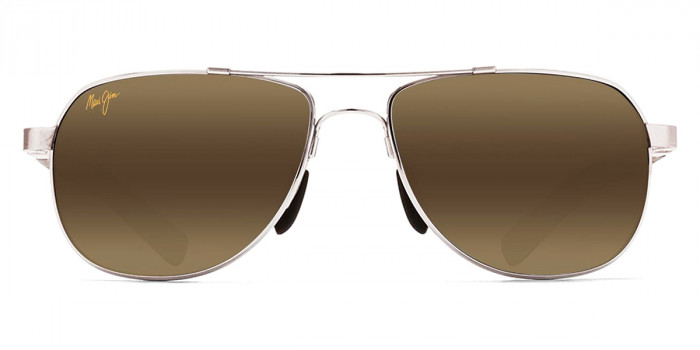 Maui Jim™ GUARDRAILS MM327-006 57 - Silver with Blue and Light Blue