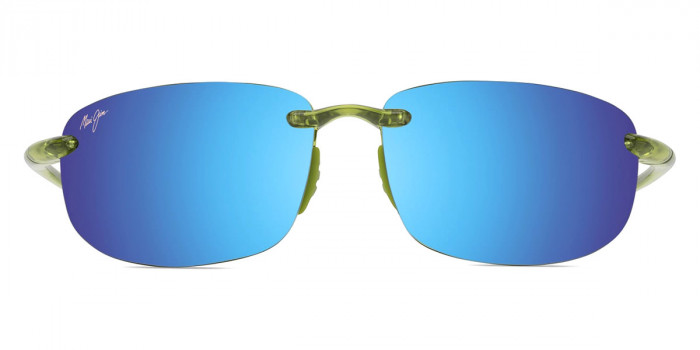 Maui Jim™ HO'OKIPA MM407-037 64 - Shiny Transparent Light Green