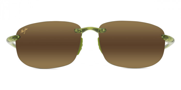 Maui Jim™ HO'OKIPA MM407-053 64 - Shiny Transparent Light Green