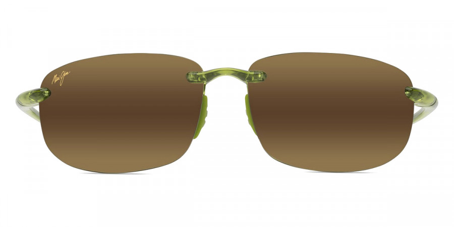 Maui Jim™ HO'OKIPA MM407-053 64 - Shiny Transparent Light Green